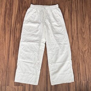 Grey Bandit White Pants